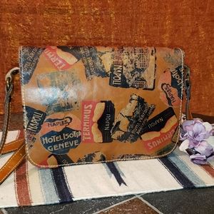 Patricia Nash Positano Vintage Patch Saddlebag